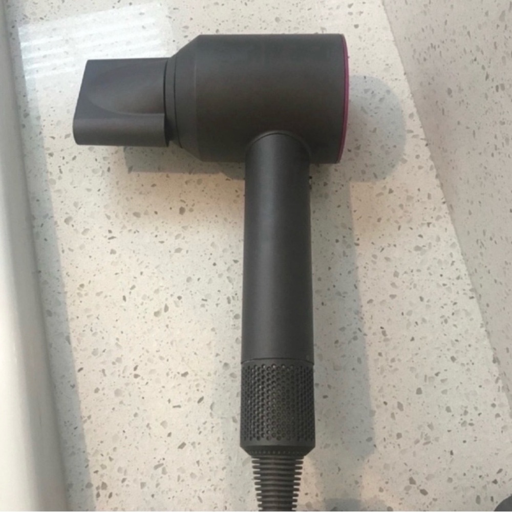 Dyson Supersonic Hair Dryer in Pink and Gray- Box and Accesories included